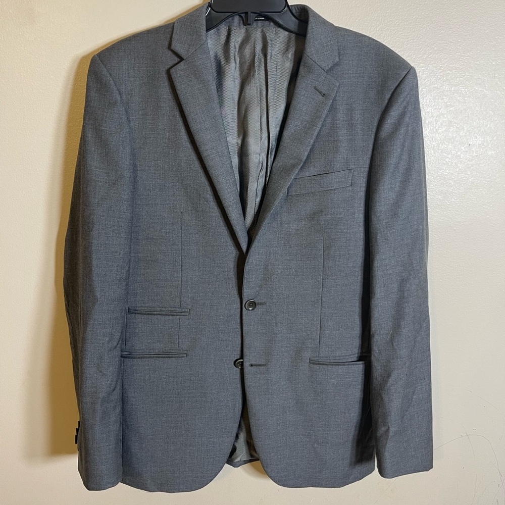 Joseph Abbound Wedding Evening Suit Custom Made 100% Wool 40R/32R